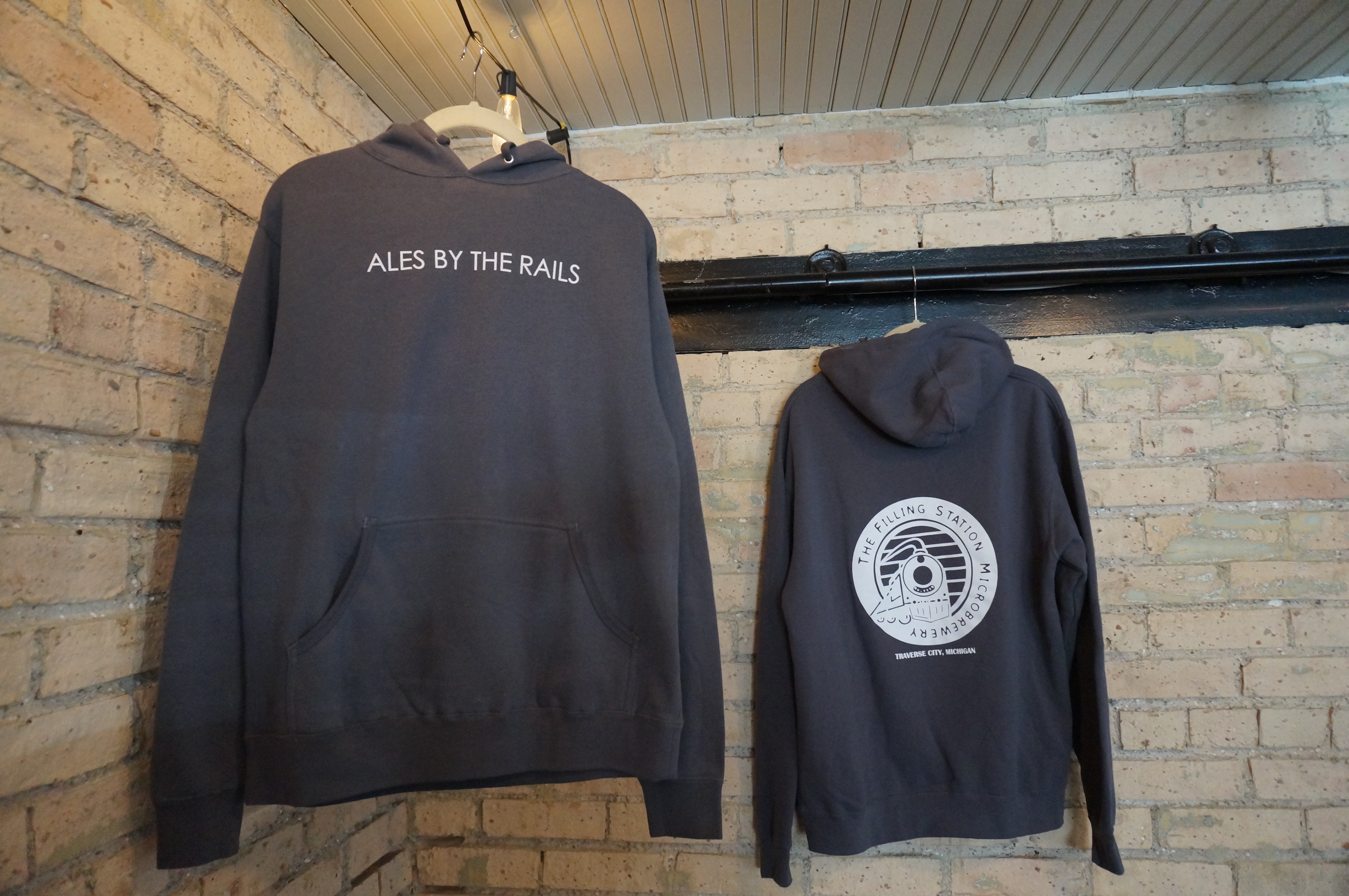 Lightweight Logo Hoodie | The Filling Station Microbrewery