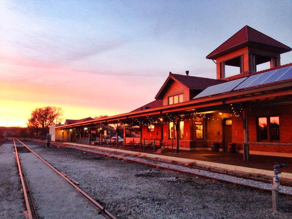 The depot at 642 Railroad Place